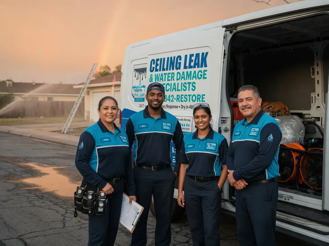 Ceiling Leak Cleanup company in Worthing, SD